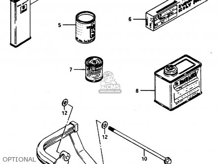 OPTIONAL - GSX1100EF 1985 (F) (E01 E02 E04 E15 E16 17 18 21 22 24 25 34 39)