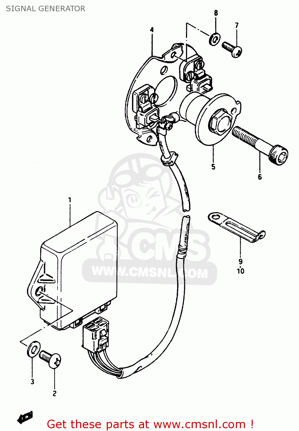 SIGNAL GENERATOR GSX1100EF 1986 (G) (E01 E02 E04 E15 E16 17 18 21 22 24 25 34 39)