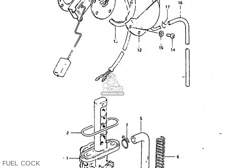 FUEL COCK - GSX1100EX 1983 (D) (E02)