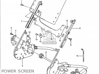 POWER SCREEN - GSX1100F 1988 (J) USA (E03)