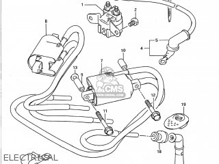 ELECTRICAL - GSX1100F 1989 (K) USA (E03)