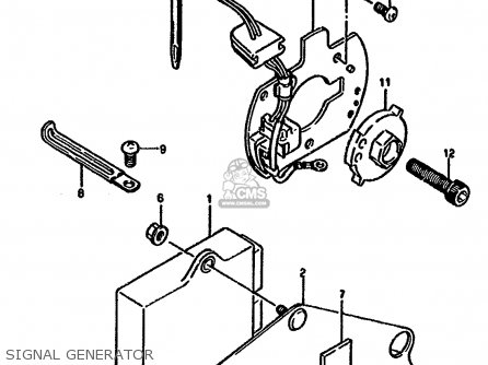 SIGNAL GENERATOR - GSX1100F 1990 (L) (E01 E02 E04 15 16 17 18 21 22 24 25 34 39 53)