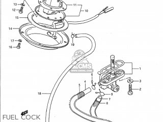 FUEL COCK - GSX1100F 1990 (L) USA (E03)