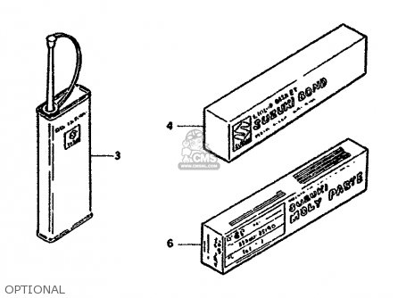 OPTIONAL - GSX1100F 1992 (N) (E01 E02 E04 15 16 17 18 21 22 24 25 34 39 53)