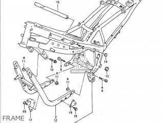 FRAME - GSX1100F 1992 (N) USA (E03)
