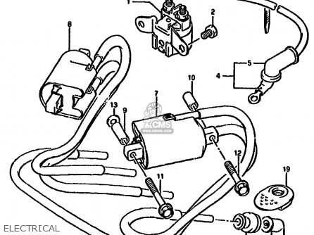 ELECTRICAL - GSX1100F 1994 (R) (E02 E04 E15 E17 E18 E21 E22 E25 E34 E53)