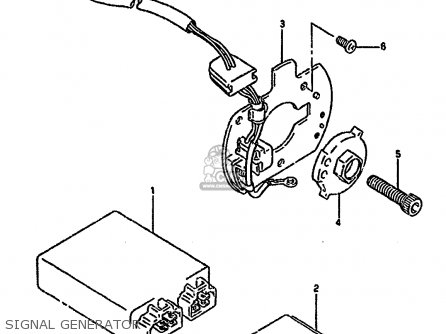 SIGNAL GENERATOR - GSX1100G 1991 (M) (E01 E02 E04 15 16 17 18 21 22 24 25 34 39 53)