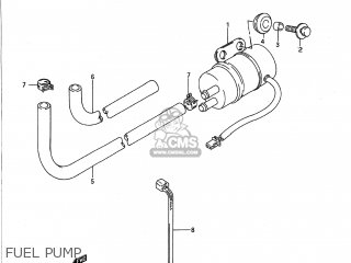 FUEL PUMP - GSX1100G 1991 (M) USA (E03)