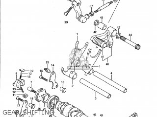 GEAR SHIFTING - GSX1100G 1991 (M) USA (E03)
