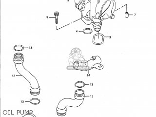OIL PUMP - GSX1100G 1991 (M) USA (E03)