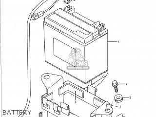 BATTERY - GSX1100G 1993 (P) USA (E03)