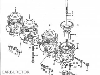 CARBURETOR - GSX1100G 1993 (P) USA (E03)