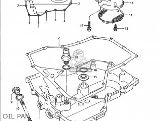 OIL PAN - GSX1100G 1993 (P) USA (E03)