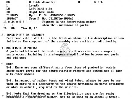* CATALOG PREFACE * - GSX1100G 1993 (P) ZWITZERLAND AUSTRALIA (E18 E24)