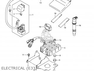 Suzuki GSX1250FA 2011 (L1) USA (E03) parts lists and schematics