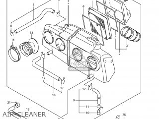 AIR CLEANER - GSX1250FA 2011 (L1) USA (E03)