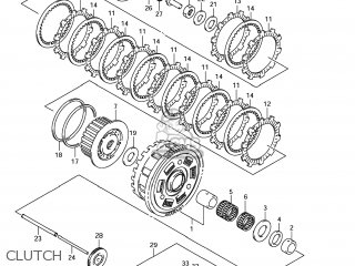 CLUTCH - GSX1250FA 2011 (L1) USA (E03)