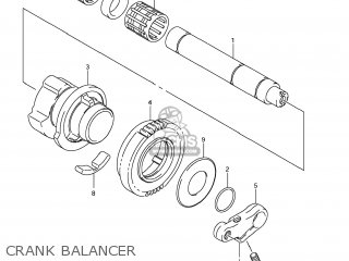 CRANK BALANCER - GSX1250FA 2011 (L1) USA (E03)