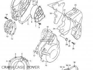 CRANKCASE COVER - GSX1250FA 2011 (L1) USA (E03)