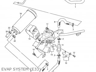 EVAP SYSTEM (E33) - GSX1250FA 2011 (L1) USA (E03)