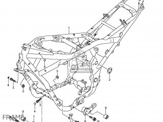 FRAME - GSX1250FA 2011 (L1) USA (E03)