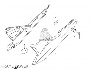 FRAME COVER - GSX1250FA 2011 (L1) USA (E03)
