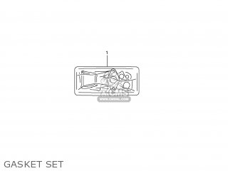 GASKET SET - GSX1250FA 2011 (L1) USA (E03)