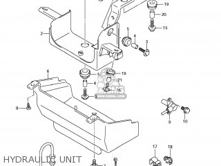 HYDRAULIC UNIT - GSX1250FA 2011 (L1) USA (E03)