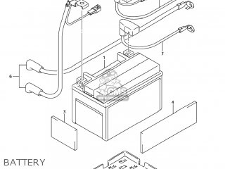 BATTERY - GSX1300BK BKING 2008 (K8) USA (E03)