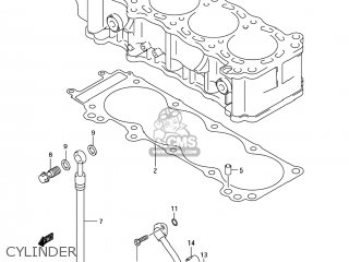 CYLINDER - GSX1300BK BKING 2008 (K8) USA (E03)