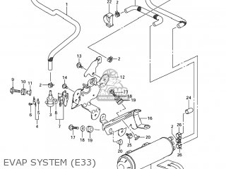 EVAP SYSTEM (E33) - GSX1300BK BKING 2008 (K8) USA (E03)