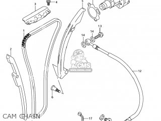 CAM CHAIN - GSX1300BKA BKING 2008 (K8) USA (E03)