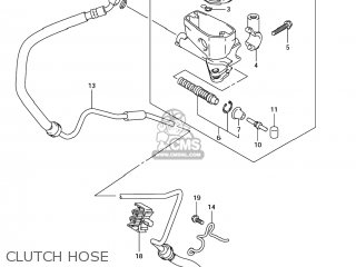 CLUTCH HOSE - GSX1300BKA BKING 2008 (K8) USA (E03)