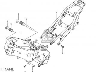 FRAME - GSX1300BKA BKING 2008 (K8) USA (E03)