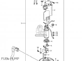 FUEL PUMP - GSX1300BKA BKING 2008 (K8) USA (E03)