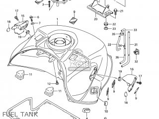 FUEL TANK - GSX1300BKA BKING 2008 (K8) USA (E03)