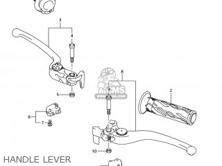 HANDLE LEVER - GSX1300BKA BKING 2008 (K8) USA (E03)