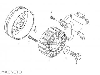 MAGNETO - GSX1300BKA BKING 2008 (K8) USA (E03)