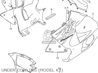 Suzuki GSX1300R HAYABUSA 2000 (Y) USA (E03) parts lists and schematics