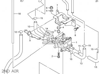 Suzuki GSX1300R HAYABUSA 2001 (K1) USA (E03) parts lists and