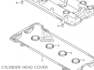 CYLINDER HEAD COVER - GSX1300R HAYABUSA 2001 (K1) USA (E03)