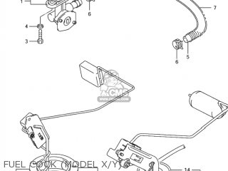 FUEL COCK (MODEL X/Y) - GSX1300R HAYABUSA 2002 (K2) USA (E03)