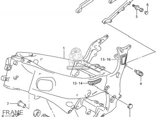 FRAME - GSX1300R HAYABUSA 2003 (K3) USA (E03)