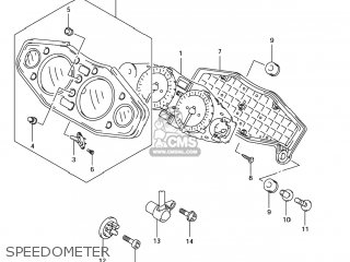 SPEEDOMETER - GSX1300R HAYABUSA 2004 (K4) USA (E03)
