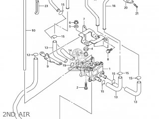 2ND AIR - GSX1300R HAYABUSA 2005 (K5) USA (E03)