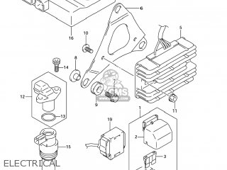 ELECTRICAL - GSX1300R HAYABUSA 2005 (K5) USA (E03)