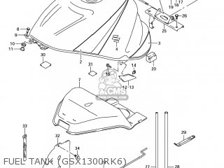 FUEL TANK (GSX1300RK6) - GSX1300R HAYABUSA 2005 (K5) USA (E03)