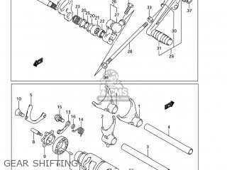 GEAR SHIFTING - GSX1300R HAYABUSA 2006 (K6) USA (E03)