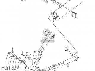 MUFFLER - GSX1300R HAYABUSA 2006 (K6) USA (E03)