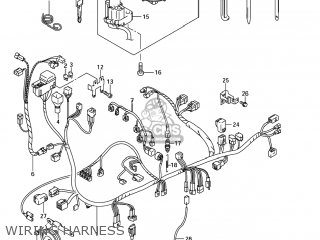 WIRING HARNESS - GSX1300R HAYABUSA 2006 (K6) USA (E03)